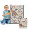 CZUCZU Puzzlove Dinozaury 200el - Puzzle Edukacyjne dla Dzieci 92306