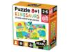 HEADU Puzzle dinozaury 8 + 1 wiek 2-5