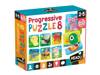 HEADU Puzzle progresywne wiek 2-5