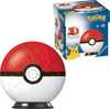 Puzzle 3D Kula 54 Pokemon czerwony 11256