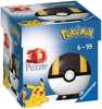 Puzzle 3D Kula 54 elementów Pokemon czarna 11266