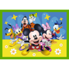 Puzzle 4w1 Disney - wśród przyjaciół 34616