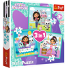 Trefl Puzzle 3w1 Aktywności Gabi 34871 - Zestaw Edukacyjny dla Dzieci