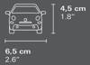 Youngtimer Fiat Abarth 595 71 klocków 24502