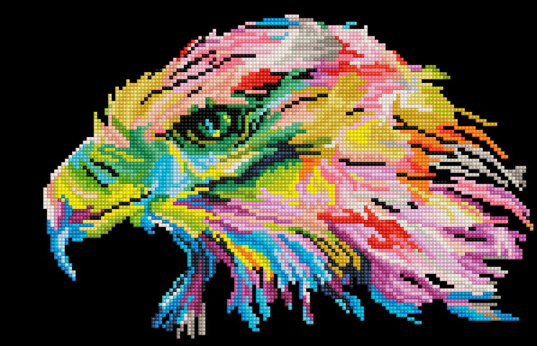 Diamond dotz adults eagle eye - obrazek 2