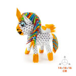Origami 3d jednorożec 25569 - obrazek 3